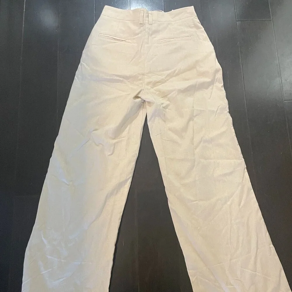SEVEN WONDERS ZEPHY LINEN  WIDE LEG PANT - SAND (From Runaway The Label) - Picture 11 of 12